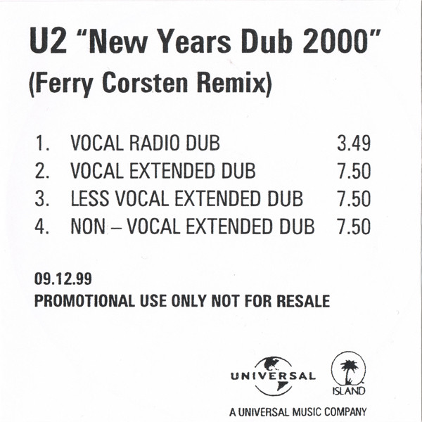New Years Dub 2000 (Ferry Corsten Remix)